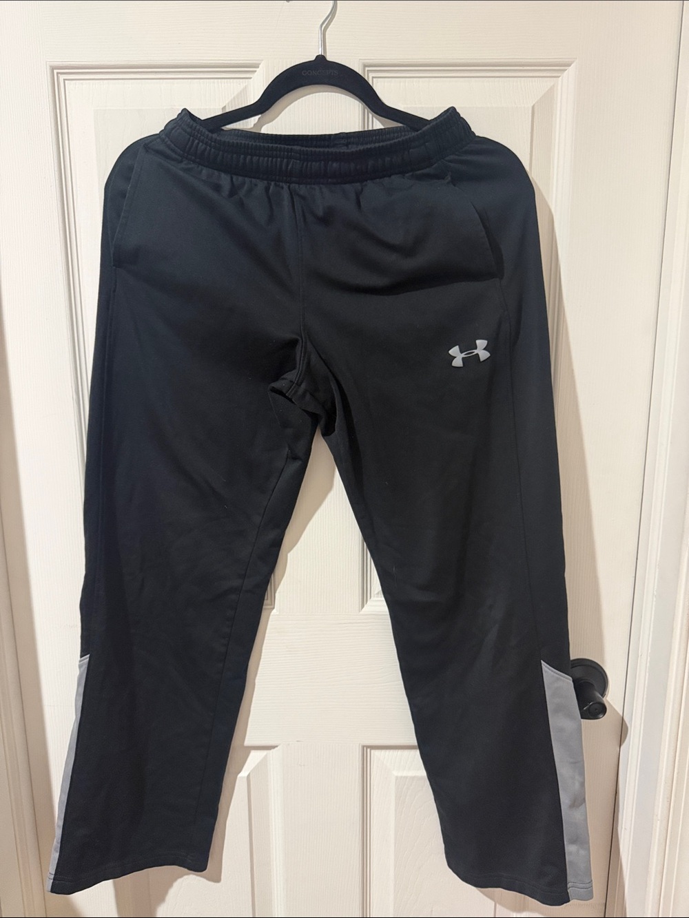 Under Armour Black Joggers with Gray Accents
